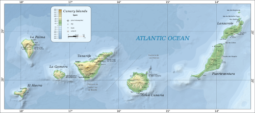 Map of the Canary Islands.svg